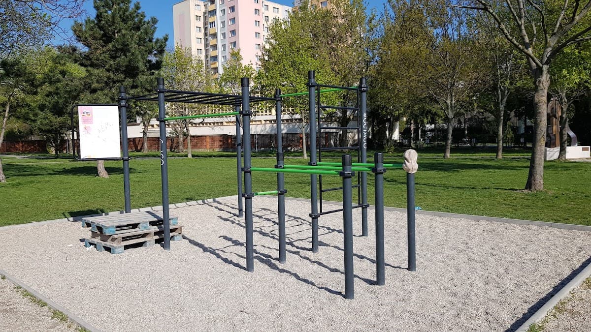 Street workout ihrisko na cvičenie