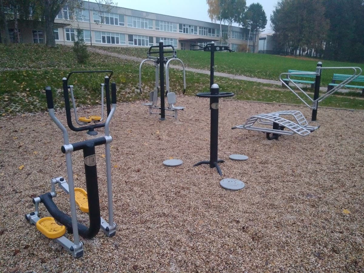 Exteriérové fitness ihrisko